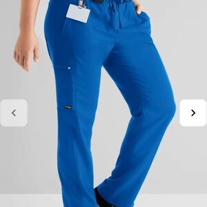 Blue Women's Scrubs Pants
